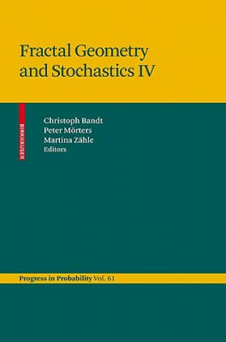 Könyv Fractal Geometry and Stochastics IV Christoph Bandt