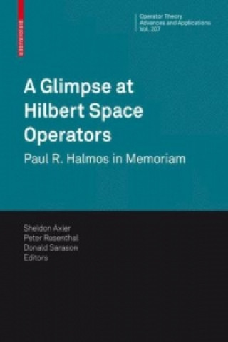 Kniha Glimpse at Hilbert Space Operators Sheldon Axler