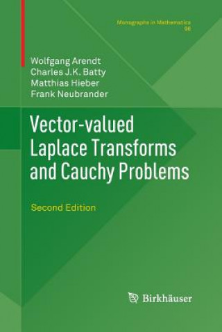 Buch Vector-valued Laplace Transforms and Cauchy Problems Wolfgang Arendt