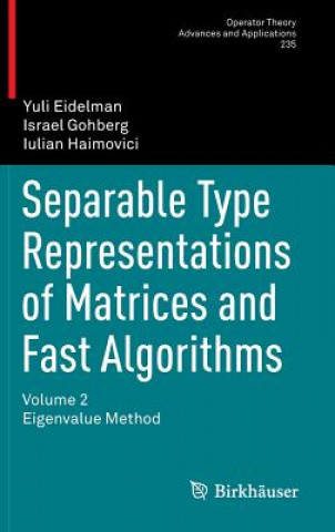 Kniha Separable Type Representations of Matrices and Fast Algorithms Yuli Eidelman