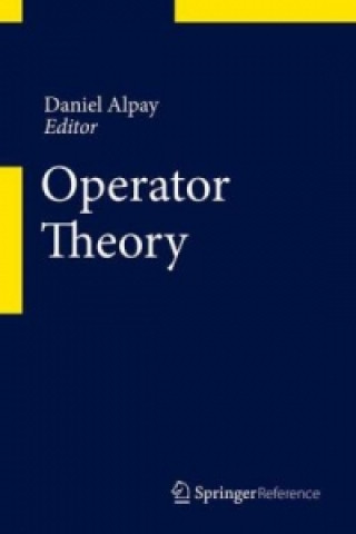 Kniha Operator Theory Daniel Alpay