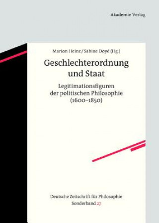 Kniha Geschlechterordnung und Staat Marion Heinz
