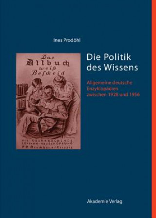 Könyv Politik des Wissens Ines Prodöhl