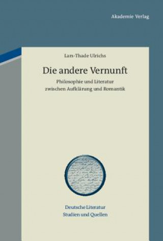 Könyv andere Vernunft Lars-Thade Ulrichs