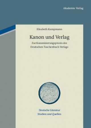 Kniha Kanon und Verlag Elisabeth Kampmann