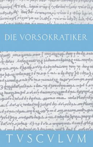 Kniha Die Vorsokratiker 1 M. L. Gemelli Marciano