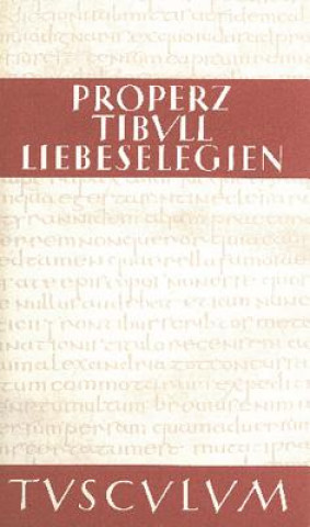 Kniha Liebeselegien / Carmina roperz