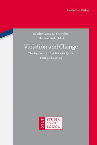 Kniha Variation and Change Sandro Caruana