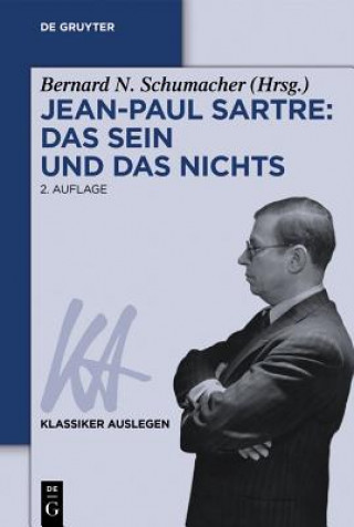 Kniha Jean-Paul Sartre, Das Sein und das Nichts Bernard N. Schumacher