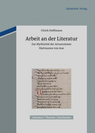 Könyv Arbeit an der Literatur Ulrich Hoffmann