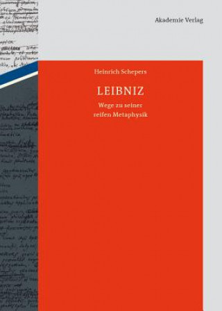 Könyv Leibniz Heinrich Schepers