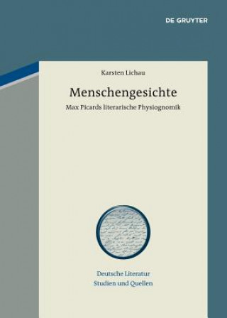 Kniha Menschengesichte Karsten Lichau