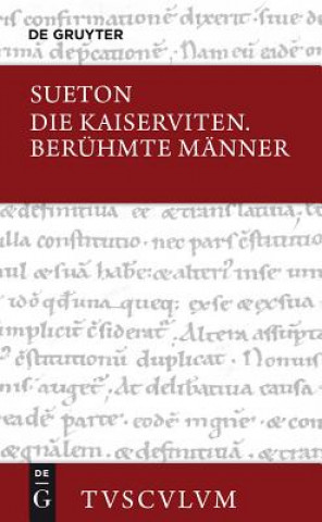 Buch Die Kaiserviten / Berühmte Männer. De vita Caesarum; De viris illustribus ueton