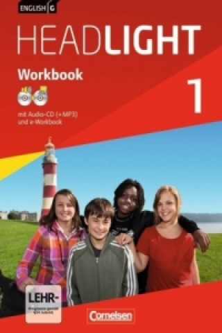 Könyv English G Headlight - Allgemeine Ausgabe - Band 1: 5. Schuljahr, Workbook mit CD-ROM (e-Workbook) und Audios online Gwen Berwick