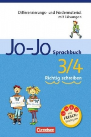 Kniha Jo-Jo Sprachbuch - Allgemeine Ausgabe und Ausgabe N - 3./4. Schuljahr Barbara Kreutel