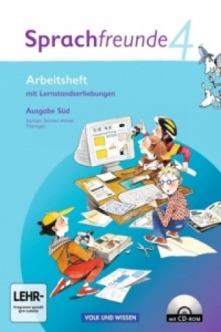 Könyv Sprachfreunde - Sprechen - Schreiben - Spielen - Ausgabe Süd 2010 (Sachsen, Sachsen-Anhalt, Thüringen) - 4. Schuljahr Susanne Kelch