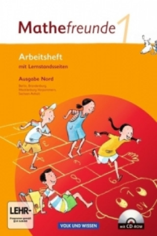 Kniha Mathefreunde - Ausgabe Nord 2010 (Berlin, Brandenburg, Mecklenburg-Vorpommern, Sachsen-Anhalt) - 1. Schuljahr Edmund Wallis
