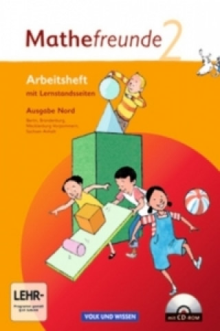 Kniha Mathefreunde - Ausgabe Nord 2010 (Berlin, Brandenburg, Mecklenburg-Vorpommern, Sachsen-Anhalt) - 2. Schuljahr Edmund Wallis