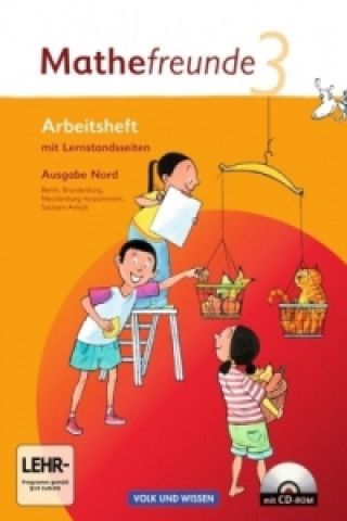 Kniha Mathefreunde - Ausgabe Nord 2010 (Berlin, Brandenburg, Mecklenburg-Vorpommern, Sachsen-Anhalt) - 3. Schuljahr Edmund Wallis