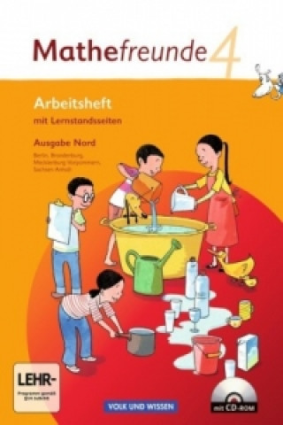 Livre Mathefreunde - Ausgabe Nord 2010 (Berlin, Brandenburg, Mecklenburg-Vorpommern, Sachsen-Anhalt) - 4. Schuljahr Edmund Wallis