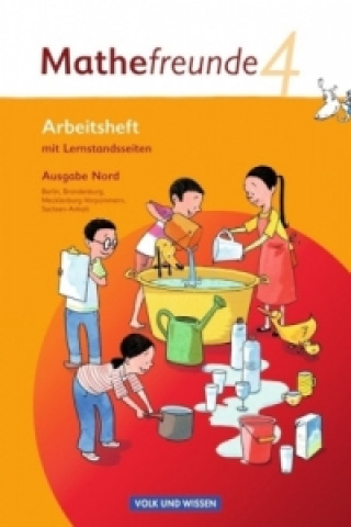 Könyv Mathefreunde - Ausgabe Nord 2010 (Berlin, Brandenburg, Mecklenburg-Vorpommern, Sachsen-Anhalt) - 4. Schuljahr Edmund Wallis