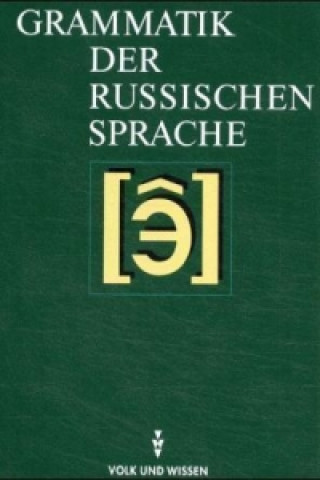Carte Grammatik der russischen Sprache Ernst-Georg Kirschbaum