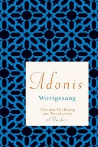 Kniha Wortgesang Adonis