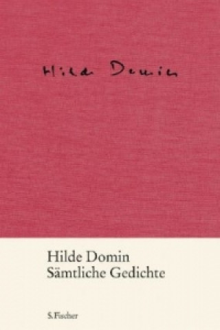 Kniha Sämtliche Gedichte Hilde Domin