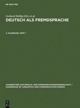 Kniha Deutsch ALS Fremdsprache. 2. Halbband Gerhard Helbig