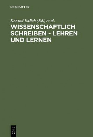 Kniha Wissenschaftlich schreiben - lehren und lernen Konrad Ehlich