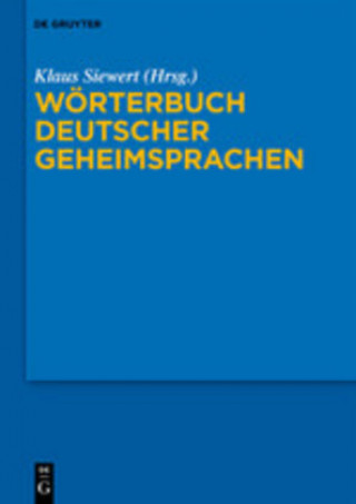 Carte Wörterbuch deutscher Geheimsprachen Klaus Siewert