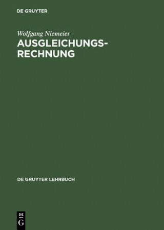 Knjiga Ausgleichungsrechnung Wolfgang Niemeier