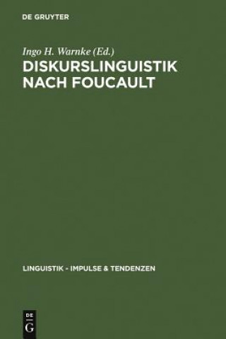 Książka Diskurslinguistik nach Foucault Ingo H. Warnke