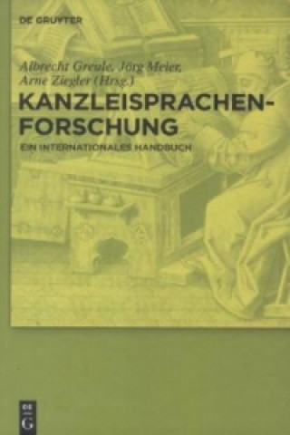 Kniha Kanzleisprachenforschung Albrecht Greule