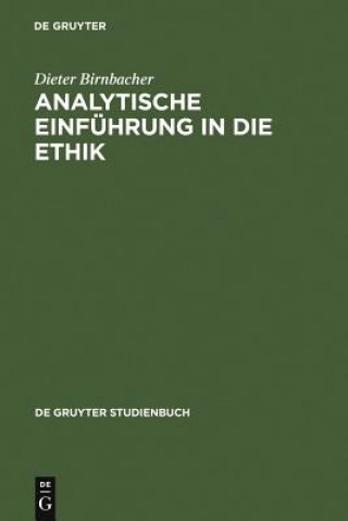 Buch Analytische Einfuhrung in die Ethik Dieter Birnbacher