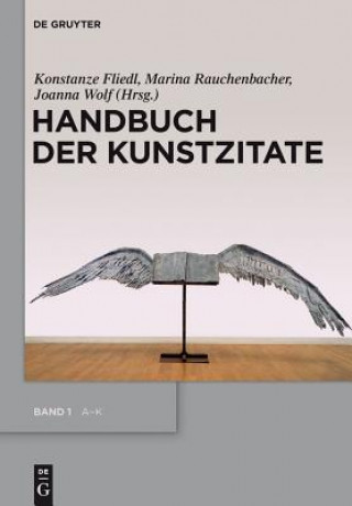 Książka Handbuch der Kunstzitate, 2 Teile Konstanze Fliedl