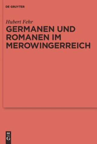 Carte Germanen und Romanen im Merowingerreich Hubert Fehr