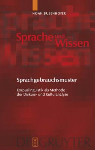 Książka Sprachgebrauchsmuster Noah Bubenhofer