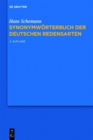 Buch Synonymwoerterbuch der deutschen Redensarten Hans Schemann