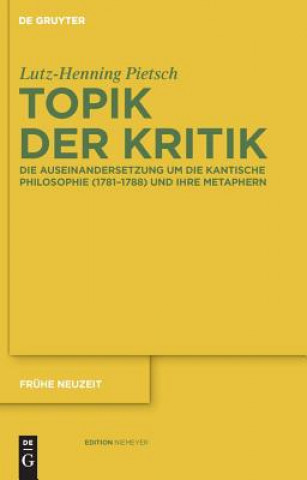 Könyv Topik der Kritik Lutz-Henning Pietsch