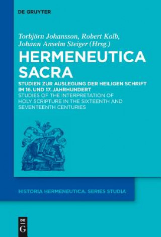Kniha Hermeneutica Sacra Torbjörn Johansson