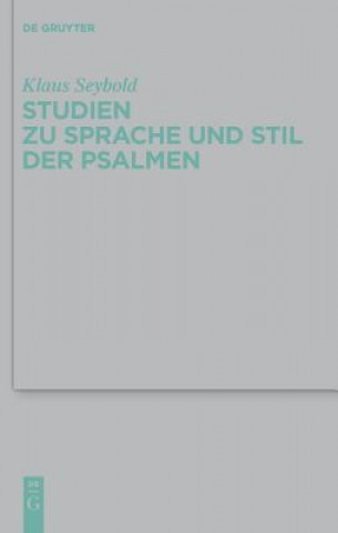 Buch Studien Zu Sprache Und Stil Der Psalmen Klaus Seybold