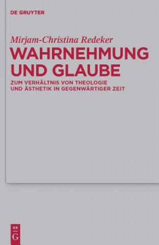 Könyv Wahrnehmung und Glaube Mirjam-Christina Redeker