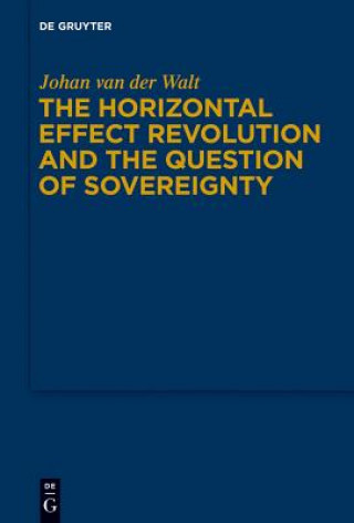 Buch Horizontal Effect Revolution and the Question of Sovereignty Johan van der Walt