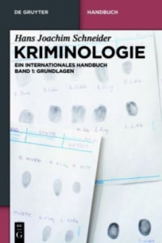 Könyv Kriminologie. Bd.1 Hans Joachim Schneider