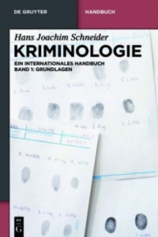 Książka Kriminologie. Bd.1 Hans Joachim Schneider