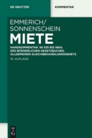 Kniha Miete Volker Emmerich