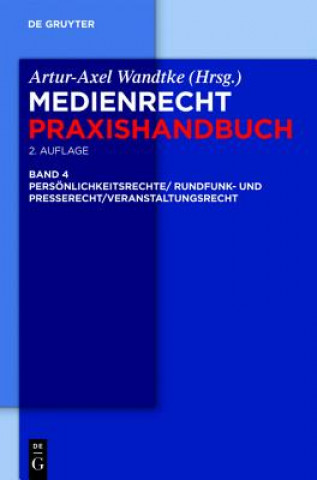 Книга Rundfunk- und Presserecht/Veranstaltungsrecht/Schutz von Persoenlichkeitsrechten Kirsten-Inger Wöhrn