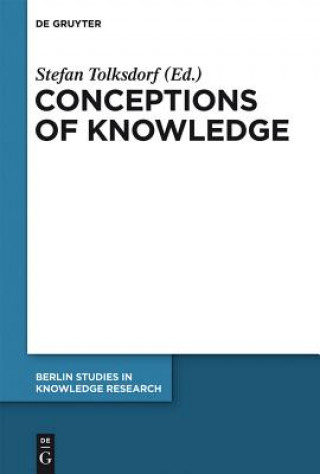 Kniha Conceptions of Knowledge Stefan Tolksdorf