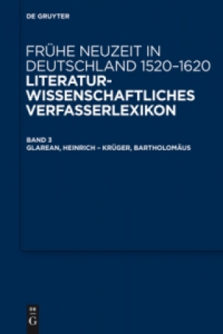 Książka Glarean, Heinrich - Krüger, Bartholomäus Wilhelm Kühlmann